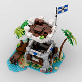 MOC - 80308 Kaiserliche Kanonenbucht Klemmbausteine - LesDiy - Klemmbausteine