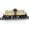 MOC - 81220 Four - Axle Oil Tanker Zug Klemmbausteine - LesDiy - Klemmbausteine