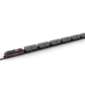 MOC - 81731 MOCPACK > BR132 + Containerwagen Klemmbausteine - LesDiy - Klemmbausteine