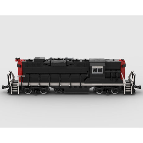 MOC - 81999 Kanadisches GP9 - Zugmodell - LesDiy - Klemmbausteine