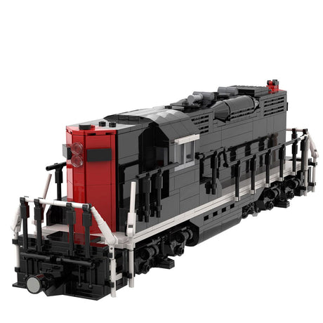 MOC - 81999 Kanadisches GP9 - Zugmodell - LesDiy - Klemmbausteine