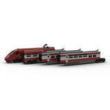 MOC - 82107 Thalys PBKA High Speed Train Klemmbausteine - LesDiy - Klemmbausteine