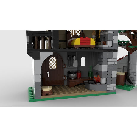 MOC - 82740 Mittelalterliches Haus - LesDiy - Klemmbausteine