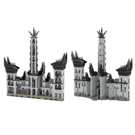 MOC - 84124 UCS Minas Morgul Klemmbausteine - LesDiy - Klemmbausteine