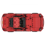 MOC - 84655 MOD 1:10 Scale GTB Highway Super Luxury Sports Car - LesDiy - Klemmbausteine
