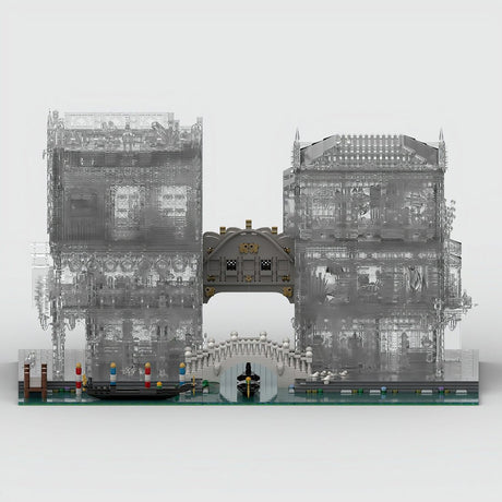 MOC - 84806 Venice Palaces and Bridges Klemmbausteine - LesDiy - Klemmbausteine