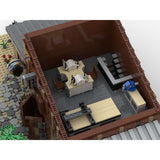 MOC - 84949 1/40 Heather Gems Factory Train Szene Klemmbausteine - LesDiy - Klemmbausteine