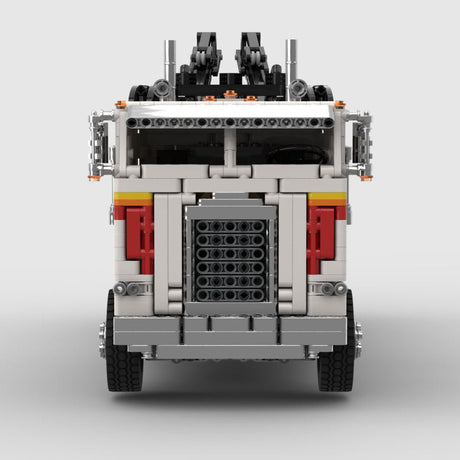 MOC - 85025 Freightliner FLA Abschleppwagen Klemmbausteine - LesDiy - Klemmbausteine