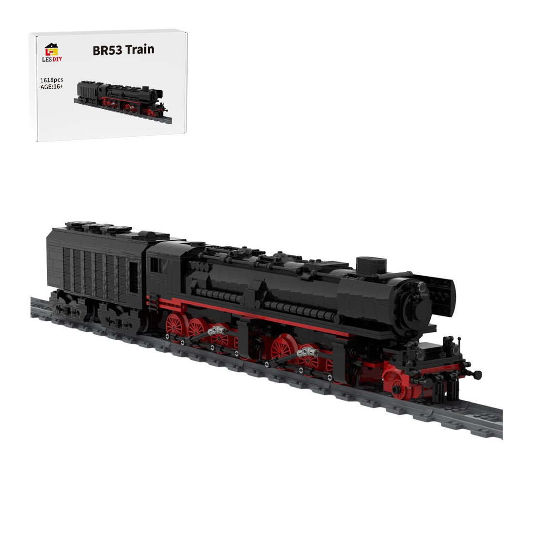 MOC - 85194 DRG BR 53 Klemmbausteine - LesDiy - Klemmbausteine