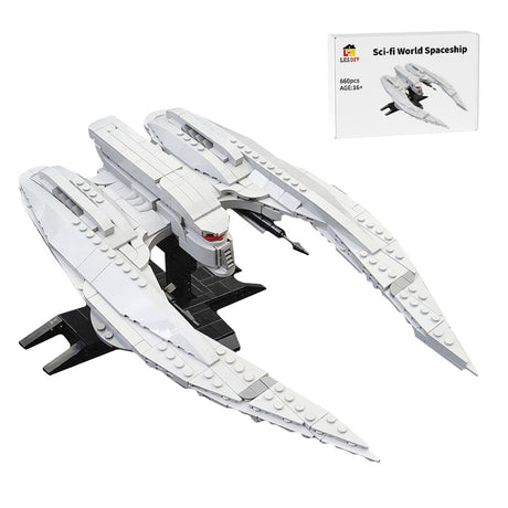 MOC - 85569 MK II Cylon Raider Klemmbausteine - LesDiy - Klemmbausteine
