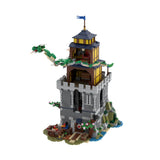 MOC - 85818 Japanese Medieval Castle Alt Build Klemmbausteine - LesDiy - Klemmbausteine
