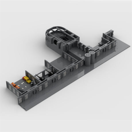 MOC - 86593 Imperial Corridor System Bridge - LesDiy - Klemmbausteine