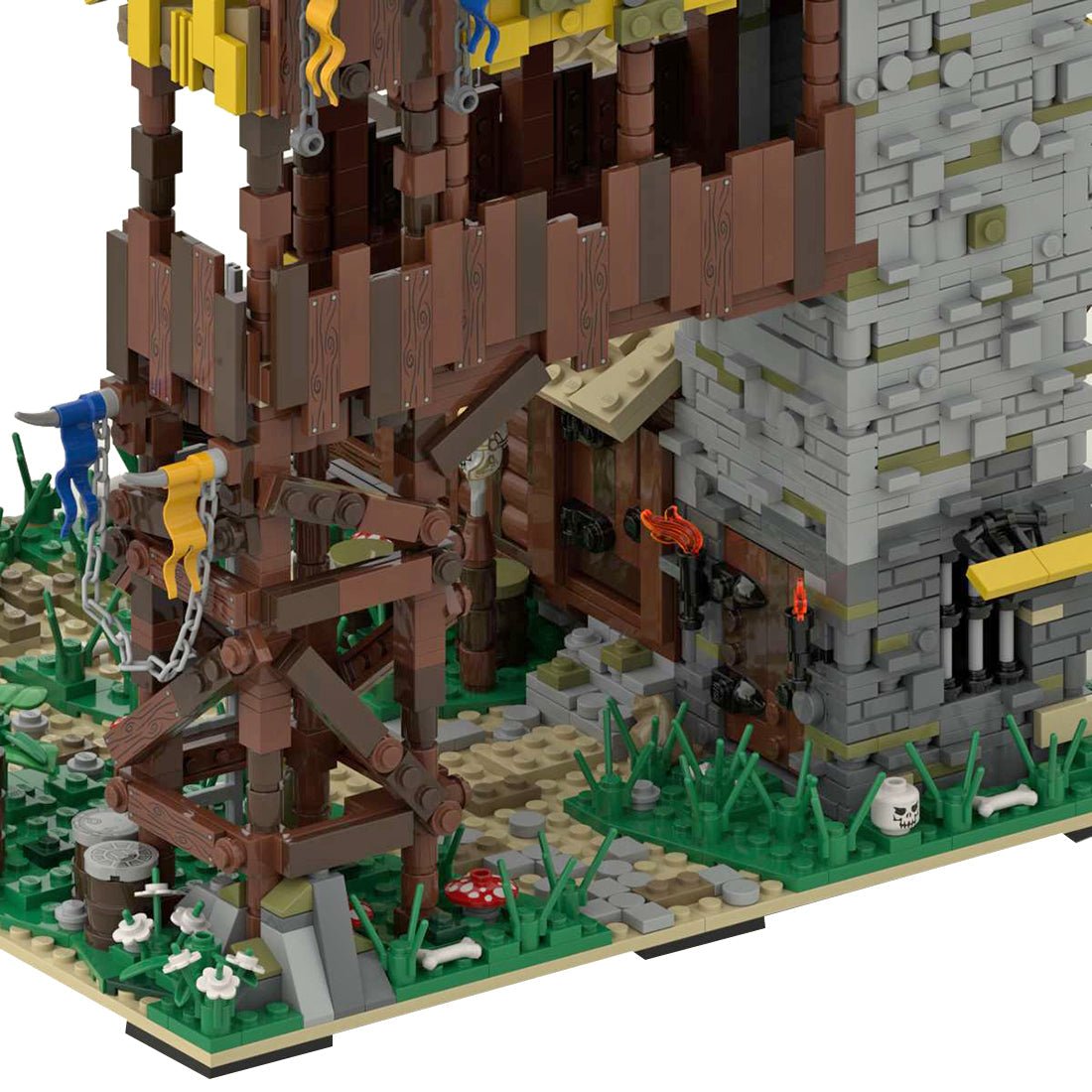 MOC - 87489 Ork - Außenposten Klemmbausteine - LesDiy - Klemmbausteine