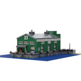 MOC - 87641 1/40 Pier 23 Zugszene Klemmbausteine - LesDiy - Klemmbausteine