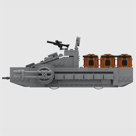 MOC - 87839 Schwebepanzer TX - 225 GAVw "Occupier" - LesDiy - Klemmbausteine