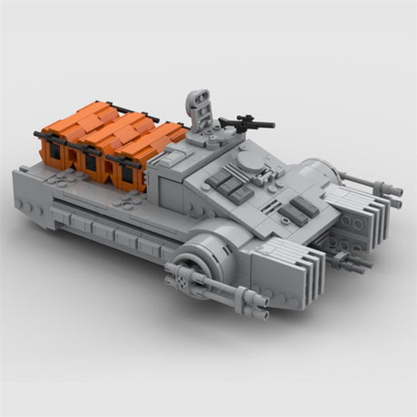 MOC - 87839 Schwebepanzer TX - 225 GAVw "Occupier" - LesDiy - Klemmbausteine