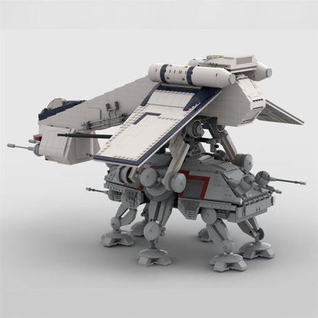 MOC - 87849 Combo AT - TE+Droopship - LesDiy - Klemmbausteine