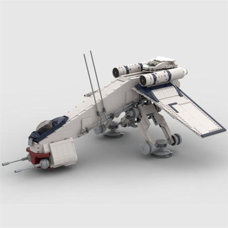 MOC - 87849 Combo AT - TE+Droopship - LesDiy - Klemmbausteine