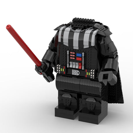 MOC - 88104 Darth Vader Klemmbausteine - LesDiy - Klemmbausteine