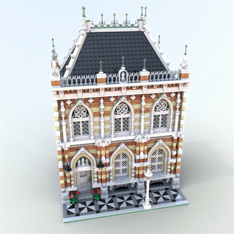 MOC - 89901 Modular Städtische Klavier Gesellschaft Klemmbausteine - LesDiy - Klemmbausteine