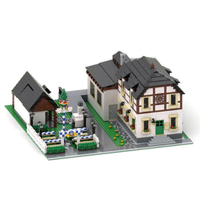 MOC - 90068 Brauerei München Oktoberfest Klemmbausteine - LesDiy - Klemmbausteine