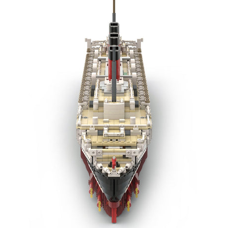 MOC - 93208 Queen Mary Bausteinboot Klemmbausteine - LesDiy - Klemmbausteine