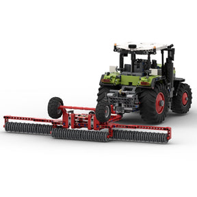 MOC - 94474 & MOC - 78643 RC ausziehbarer Ackerschlepper Klemmbausteine - LesDiy - Klemmbausteine