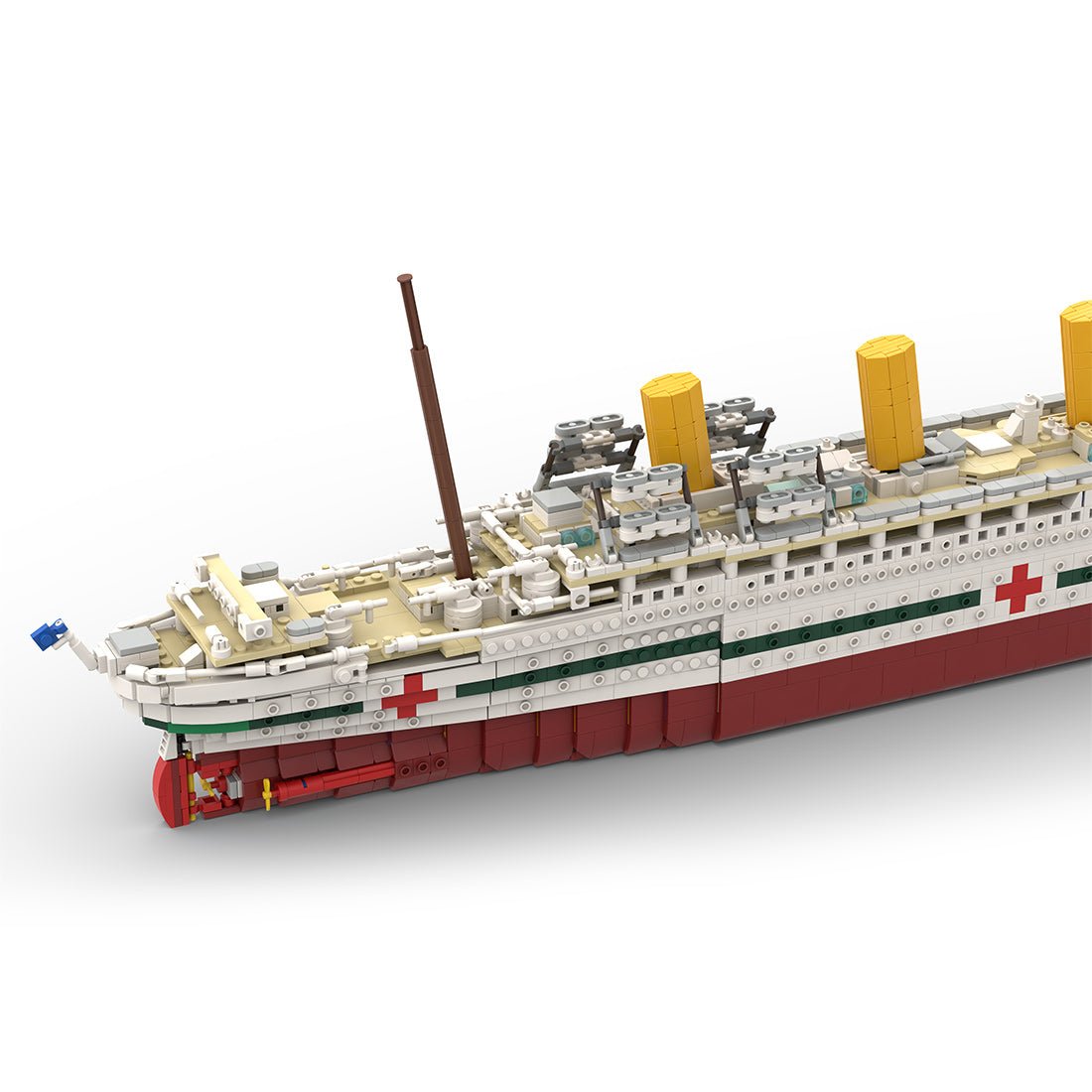 MOC - 95563 HMHS Britannic 1:325 Klemmbausteine - LesDiy - Klemmbausteine