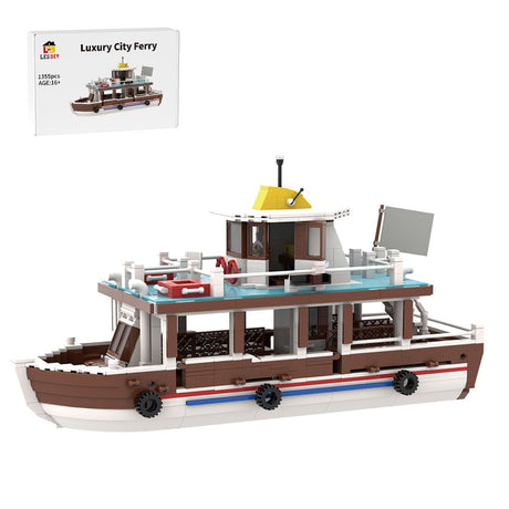 MOC - 97902 FERRY BOAT Klemmbausteine - LesDiy - Klemmbausteine