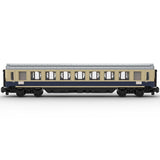 MOC - 99252 6wide Static Edition Rheinpfeil 1963 Personenwagen 1. Klasse ohne bedruckte Bauteile und Blockfiguren - LesDiy - Klemmbausteine