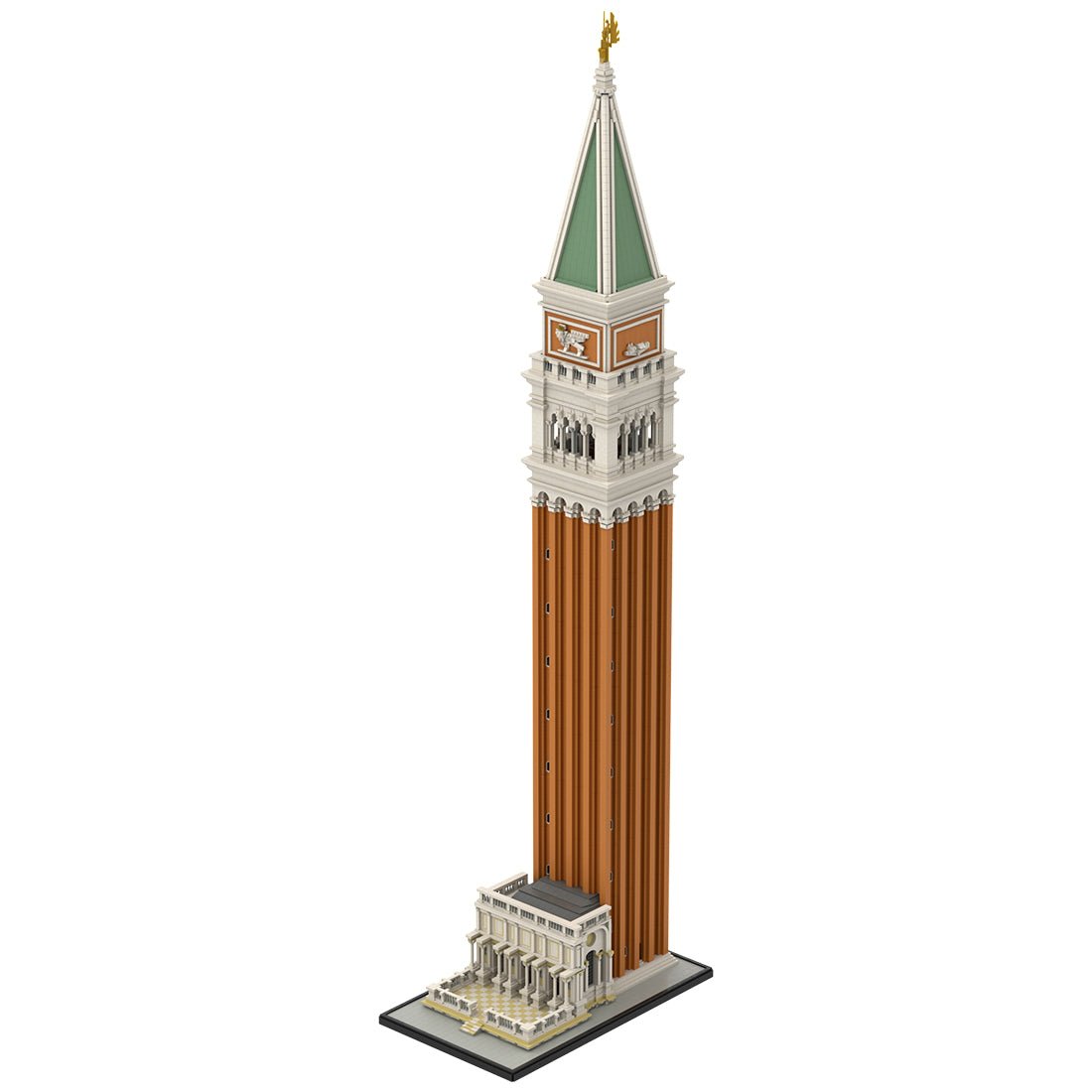 MOC - 99638 1/50 St - Mark's Bell Tower Klemmbausteine - LesDiy - Klemmbausteine