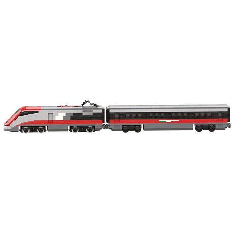 MOC ETR 500 Italian Train Klemmbausteine - LesDiy - Klemmbausteine