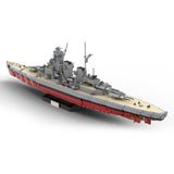 MOC Friedrich der Große Militärisches Seeschlachtschiff klemmbausteine - Scale 1:300 - LesDiy - Klemmbausteine