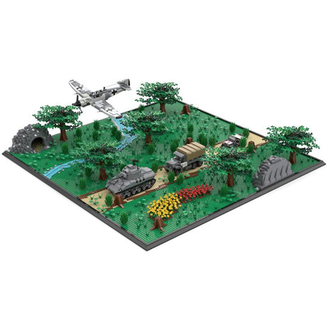 MOC Militär Szene - Waldmarsch - LesDiy - Klemmbausteine