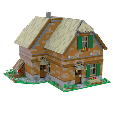 MOC Modular Bauernhaus Klemmbausteine - LesDiy - Klemmbausteine