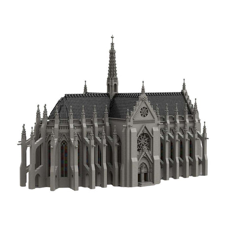 MOC Sint - Remigiuskerk Klemmbausteine - LesDiy - Klemmbausteine