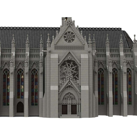 MOC Sint - Remigiuskerk Klemmbausteine - LesDiy - Klemmbausteine