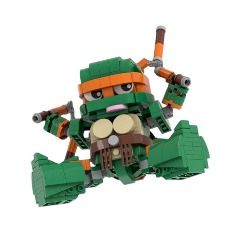 MOC Teenage Mutant Ninja Turtles Klemmbausteine - LesDiy - Klemmbausteine