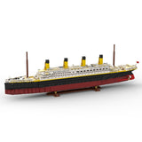 MOC Titanic, modernes Kreuzfahrtschiff im Maßstab 1:400 Klemmbausteine - LesDiy - Klemmbausteine