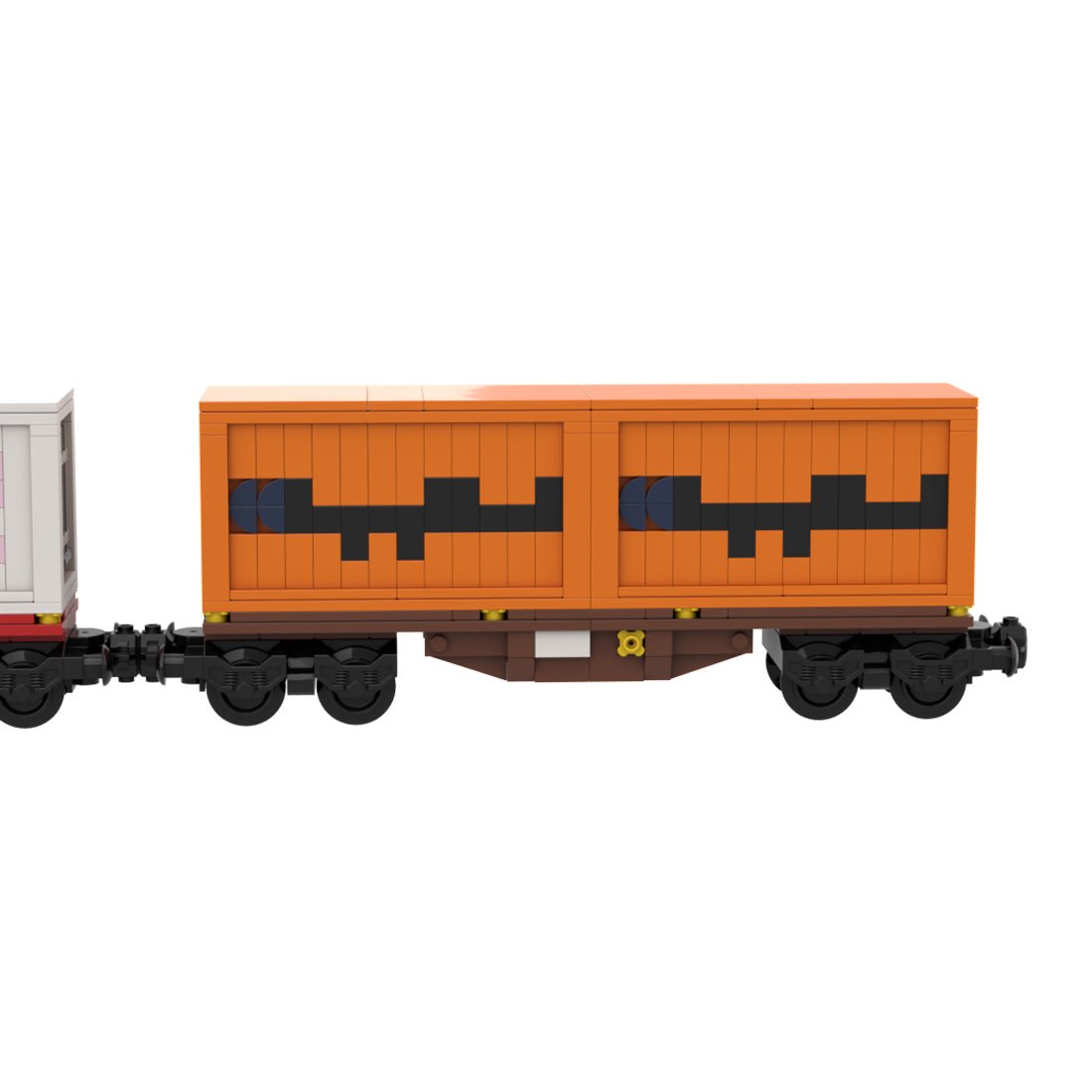 MOC Train Container Carriage Klemmbausteine - LesDiy - Klemmbausteine
