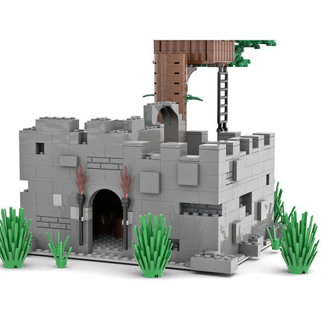 MOC Zerbrochene Festung Klemmbausteine - LesDiy - Klemmbausteine