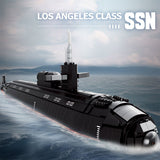Mocsage 1/125 UCC Militärisches Atom - U - Boot der Los Angeles - Klasse Klemmbausteine - LesDiy - Klemmbausteine