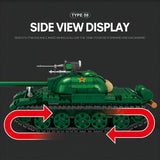 Mocsage 1/30 Scale Type 59 Tank Klemmbausteine - LesDiy - Klemmbausteine