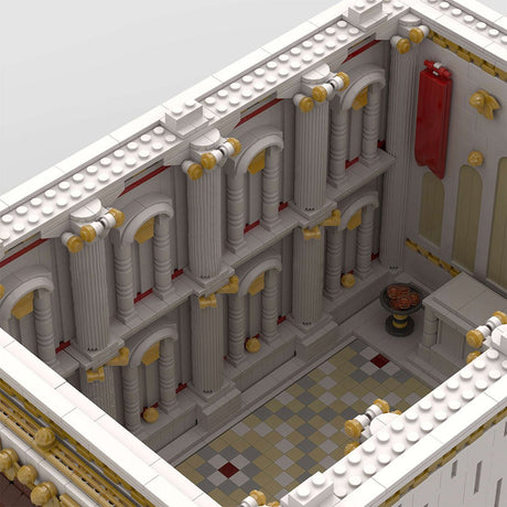 Module 2 for MOC - 136729 Ancient Roman Temple Castle Klemmbausteine - LesDiy - Klemmbausteine