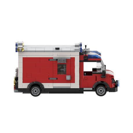 Realistic Ambulance Klemmbausteine - LesDiy - Klemmbausteine