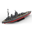 Schlachtschiff Rodney im Maßstab 1:300 aus dem britischen Militär des Zweiten Weltkriegs Klemmbausteine - LesDiy - Klemmbausteine