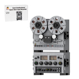 Semi - Professional Open - Reel Tape Recorder Klemmbausteine（Dynamic Version） - LesDiy - Klemmbausteine