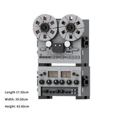 Semi - Professional Open - Reel Tape Recorder Klemmbausteine（Dynamic Version） - LesDiy - Klemmbausteine