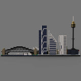Skyline von Sydney im Maßstab 1/2000 Klemmbausteine - LesDiy - Klemmbausteine