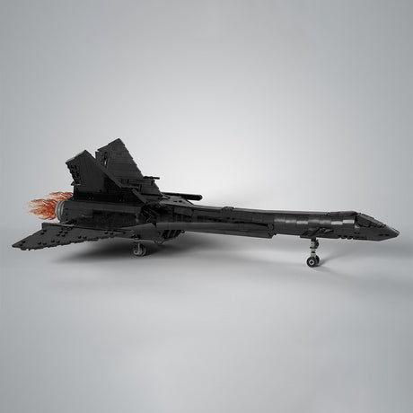 Soviet Supersonic Fighter - Interceptor MIG - 31 Firefox Klemmbausteine - LesDiy - Klemmbausteine